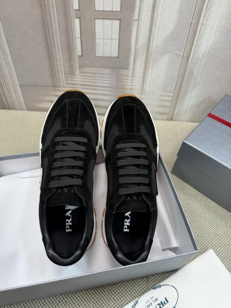 Prada Men's Athletic Sneakers detail image 1