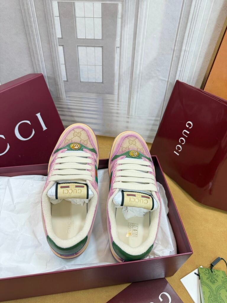 Gucci Women's Distressed Sneakers detail 1
