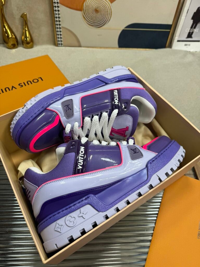 Louis Vuitton Unisex Basketball Sneakers detail 1