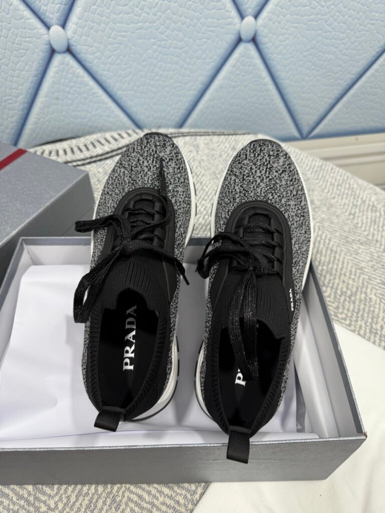 Prada Men's Athletic Sneakers detail image 1
