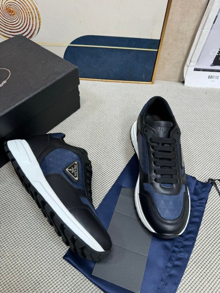 Prada Men's Athletic Sneakers detail image 1
