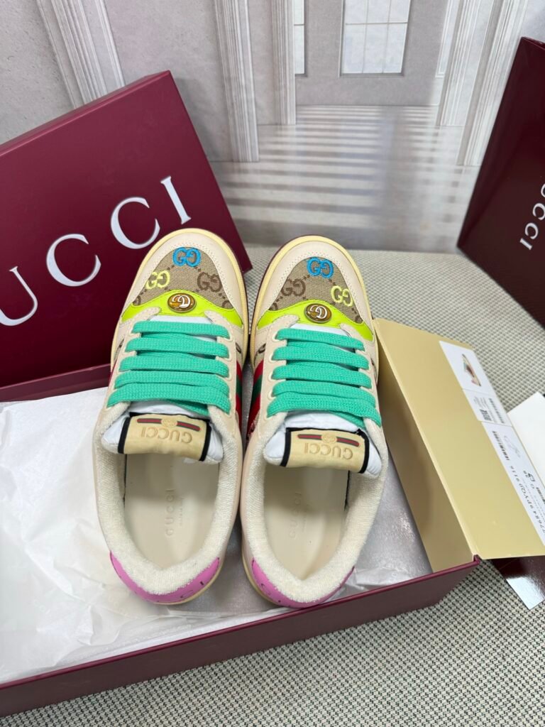 Gucci Women's Distressed Sneakers detail 1