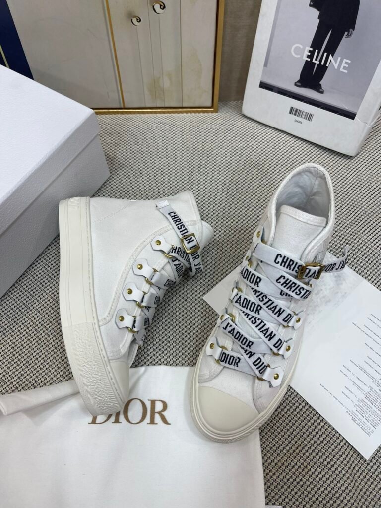 Dior Unisex High-Top Sneakers detail 2