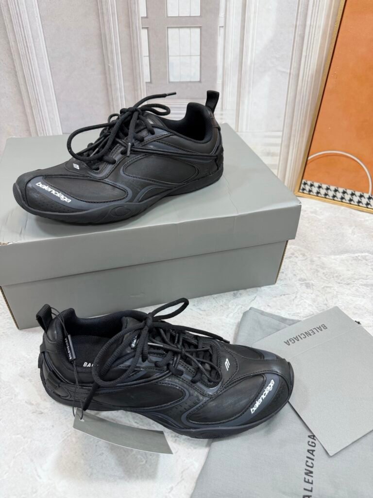 Balenciaga Unisex Distressed Sneakers detail image 2