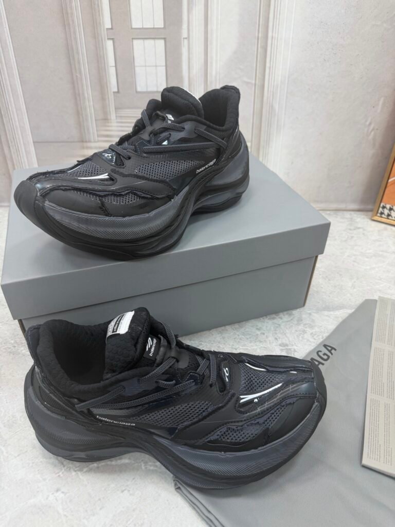 Balenciaga Unisex Distressed Sneakers detail image 2