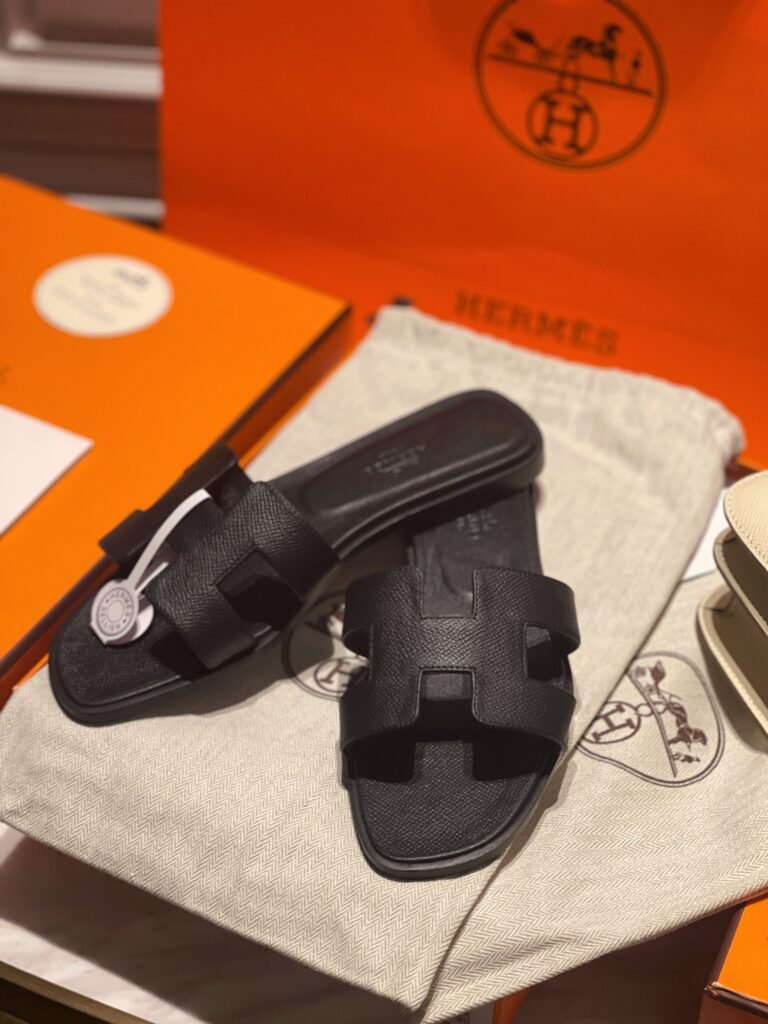 Hermès Unisex Slides detail 2