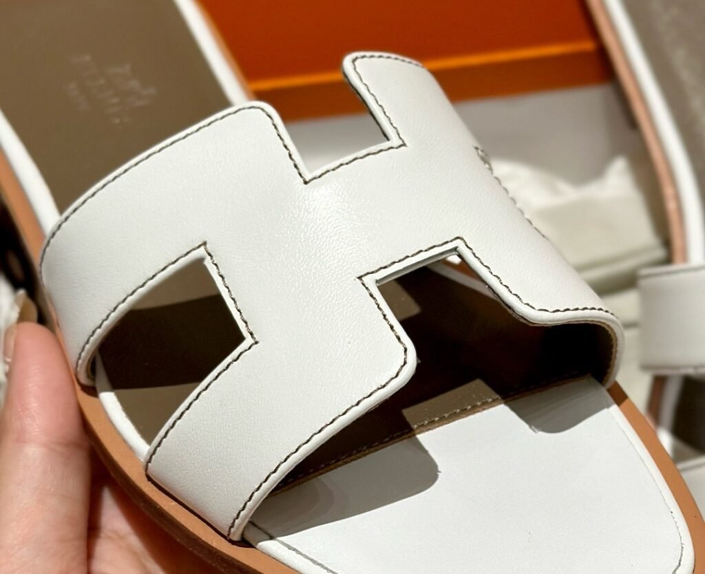 Hermès Unisex Slides detail 2