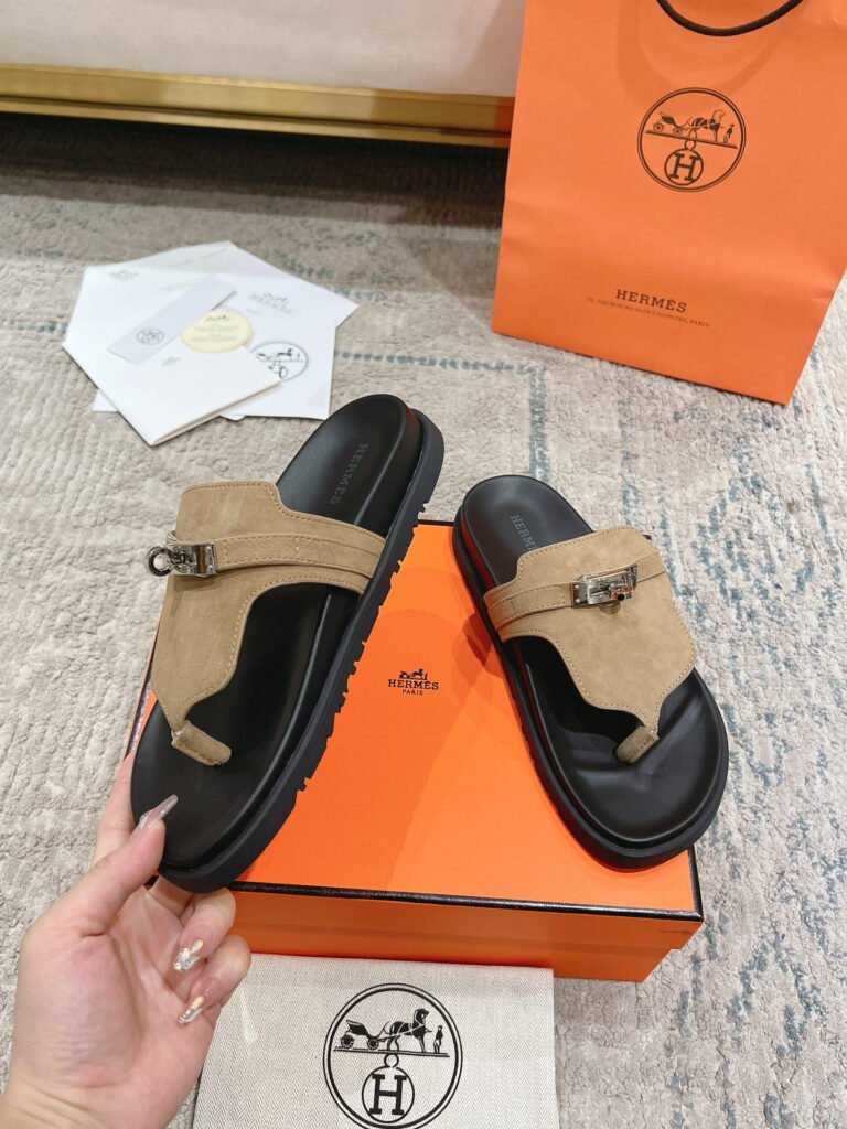 Hermès Men's Slides detail 2