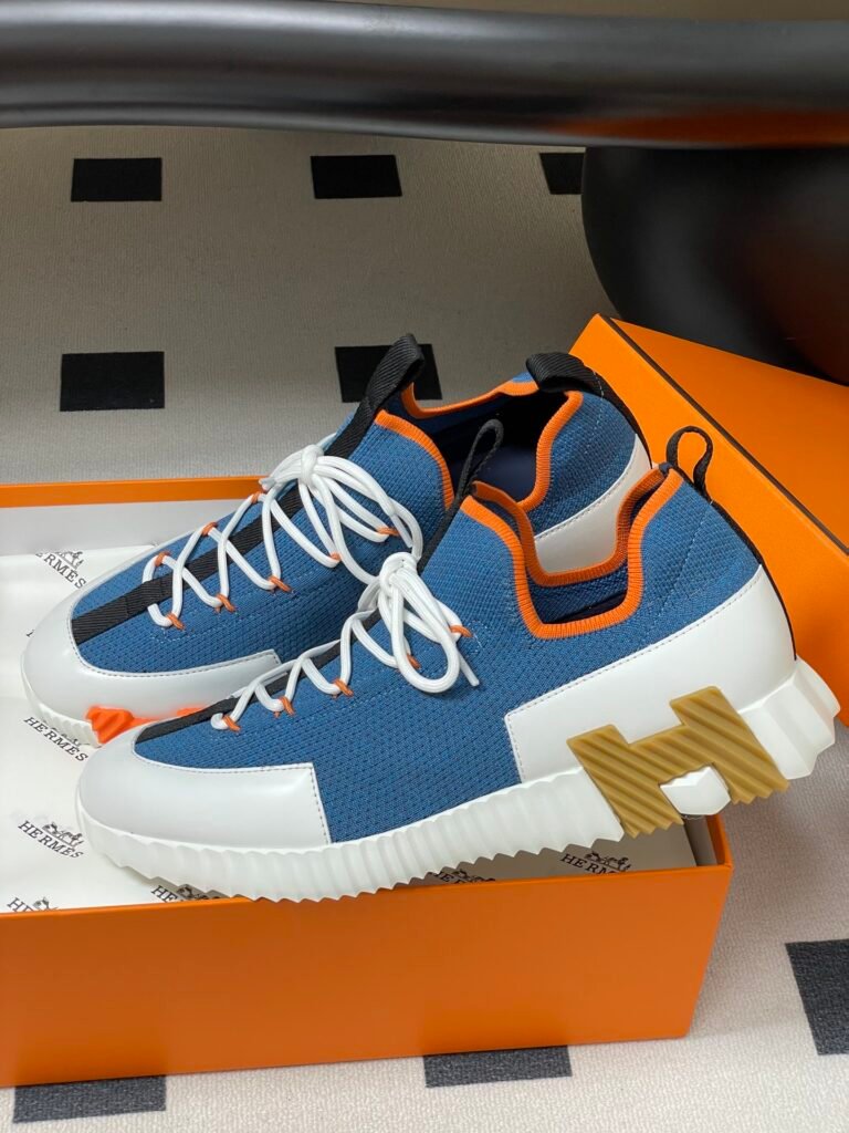 Hermès Unisex White Low-Top Sneakers detail 2