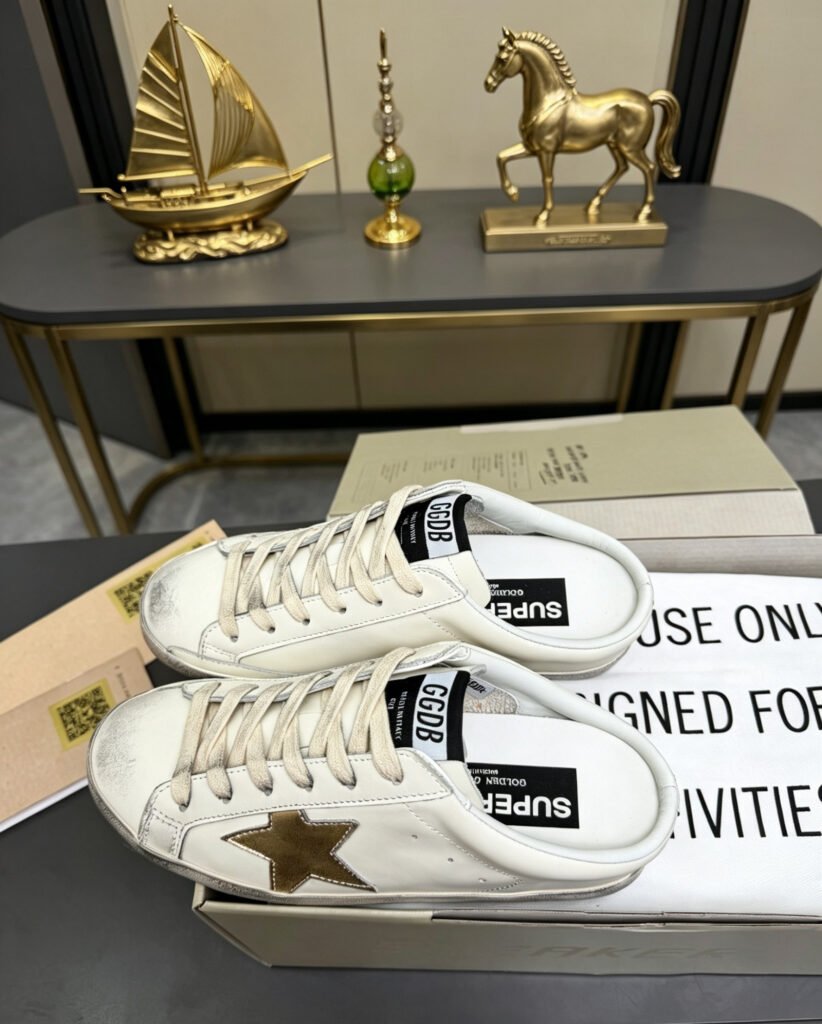 Golden Goose Unisex Distressed Sneakers detail image 2