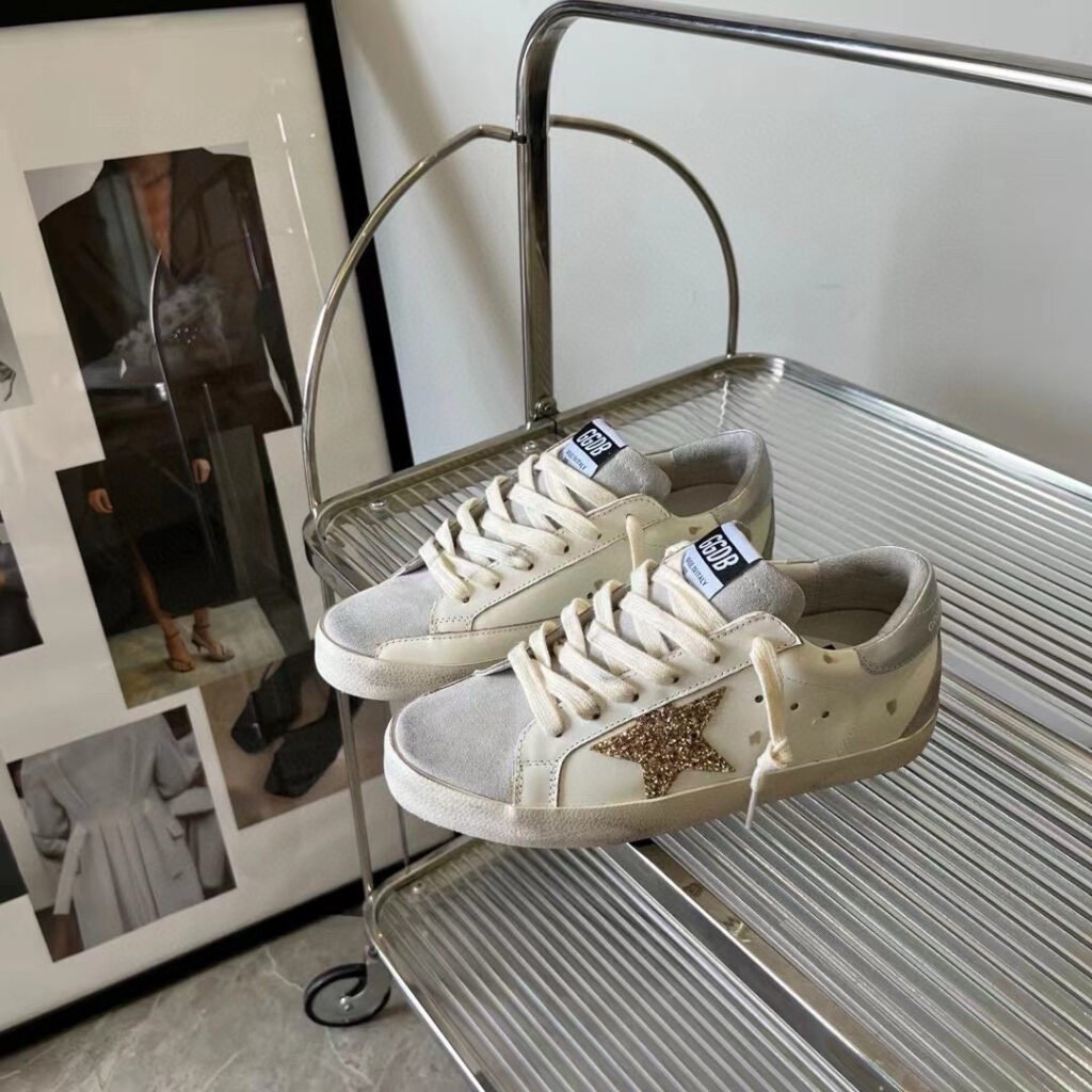 Golden Goose Unisex Distressed Sneakers detail 2