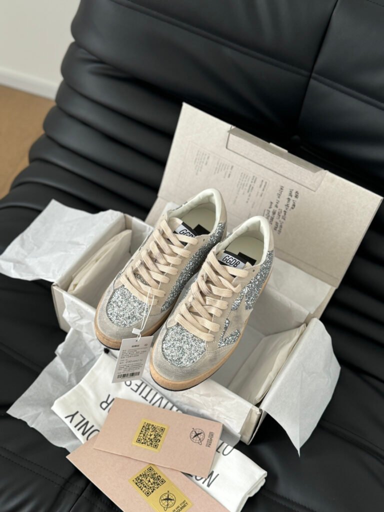 Golden Goose Unisex Distressed Sneakers detail 2