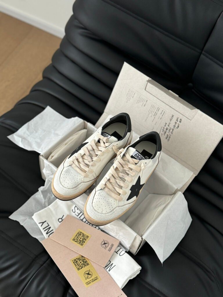 Golden Goose Unisex Distressed Sneakers detail 2