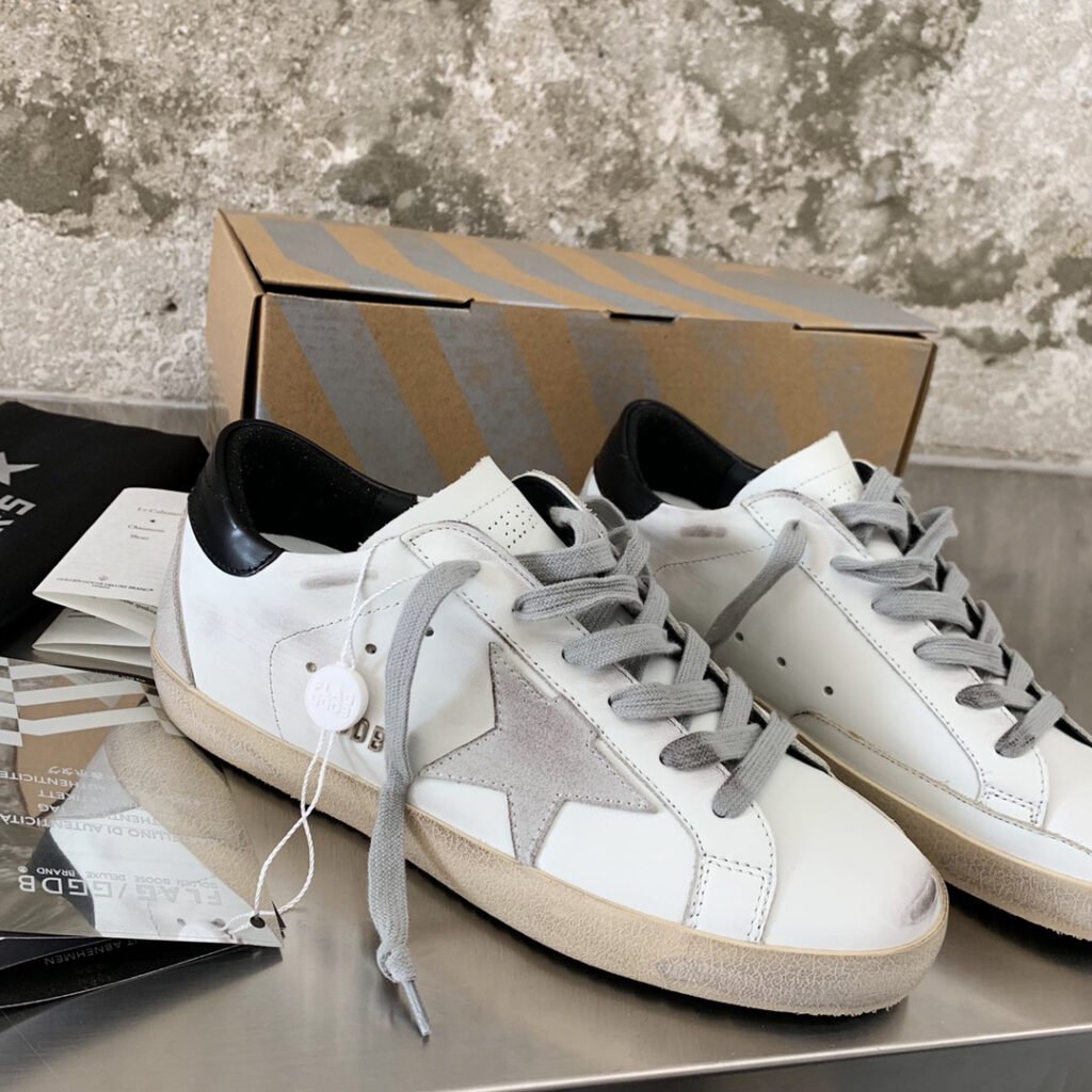 Golden Goose Unisex Distressed Sneakers detail image 2