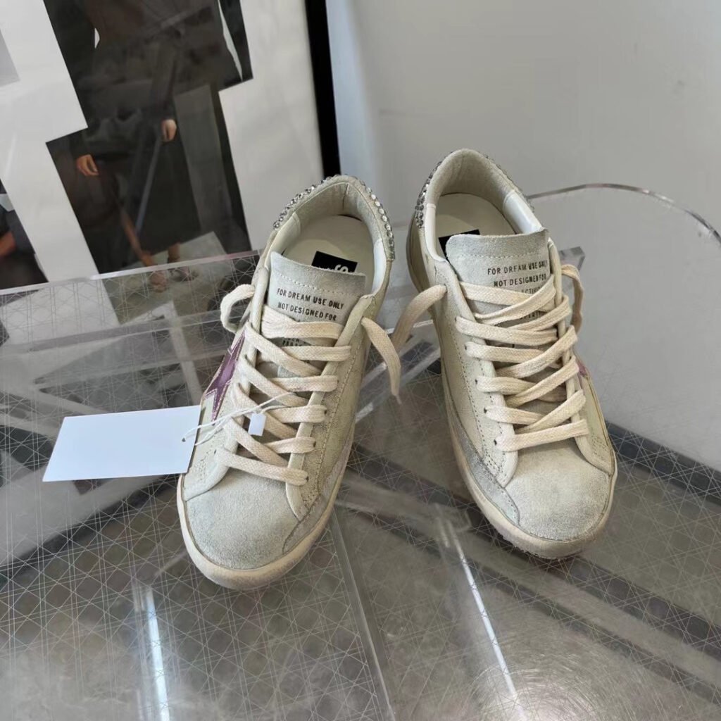 Golden Goose Unisex Distressed Sneakers detail image 2