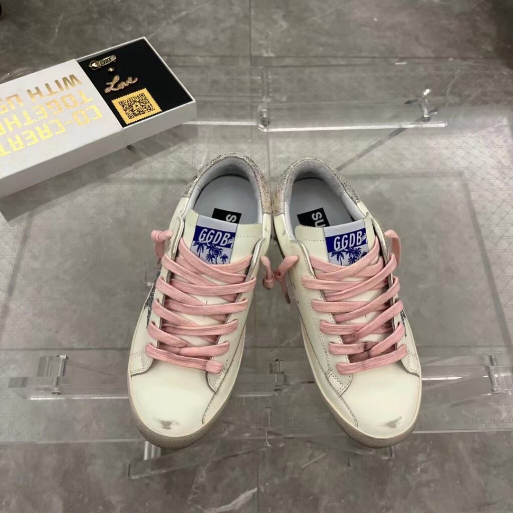 Golden Goose Unisex Distressed Sneakers detail image 2