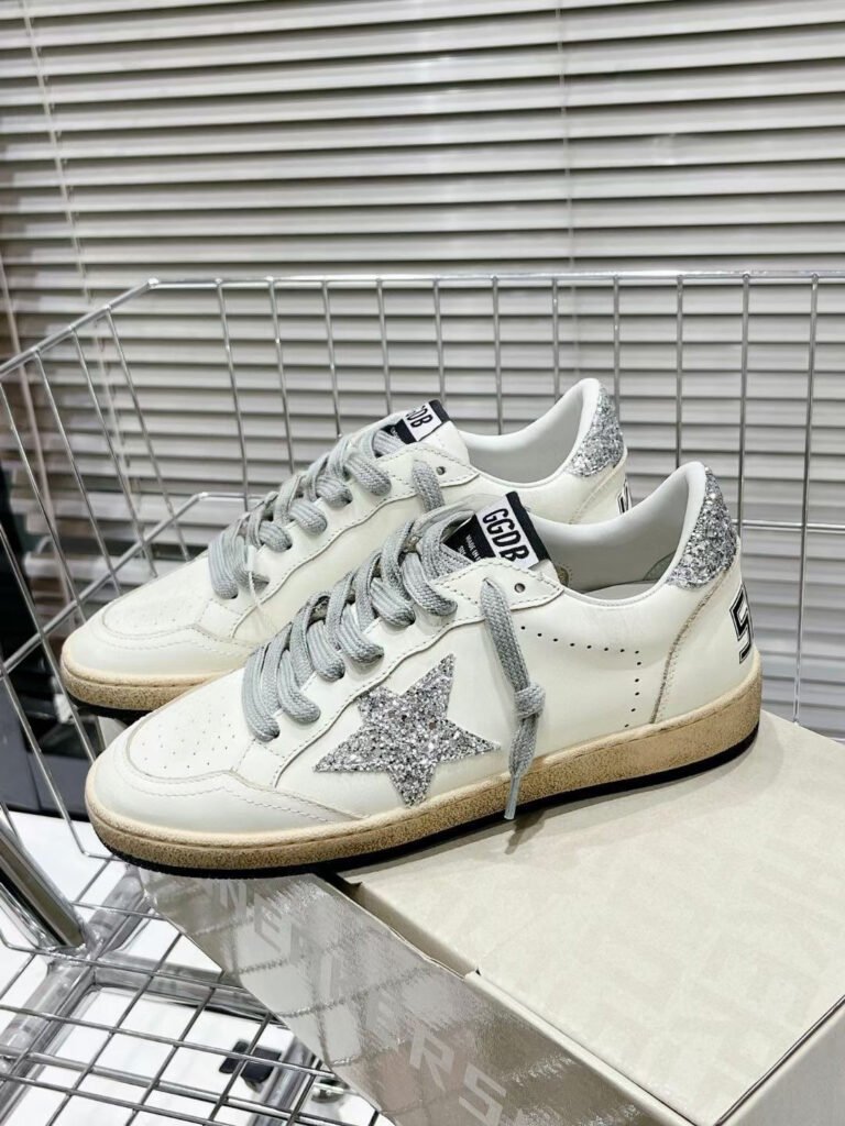 Golden Goose Unisex Distressed Sneakers detail 2