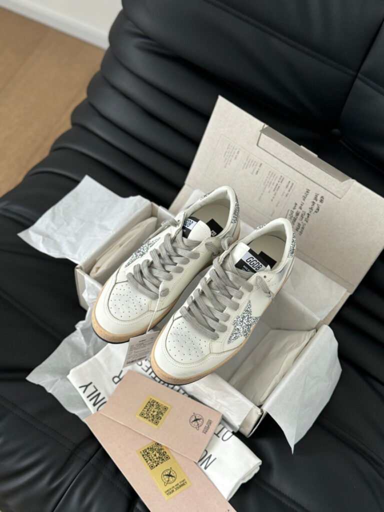 Golden Goose Unisex Distressed Sneakers detail 2