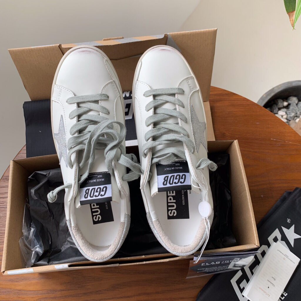 Golden Goose Unisex Distressed Sneakers detail image 2