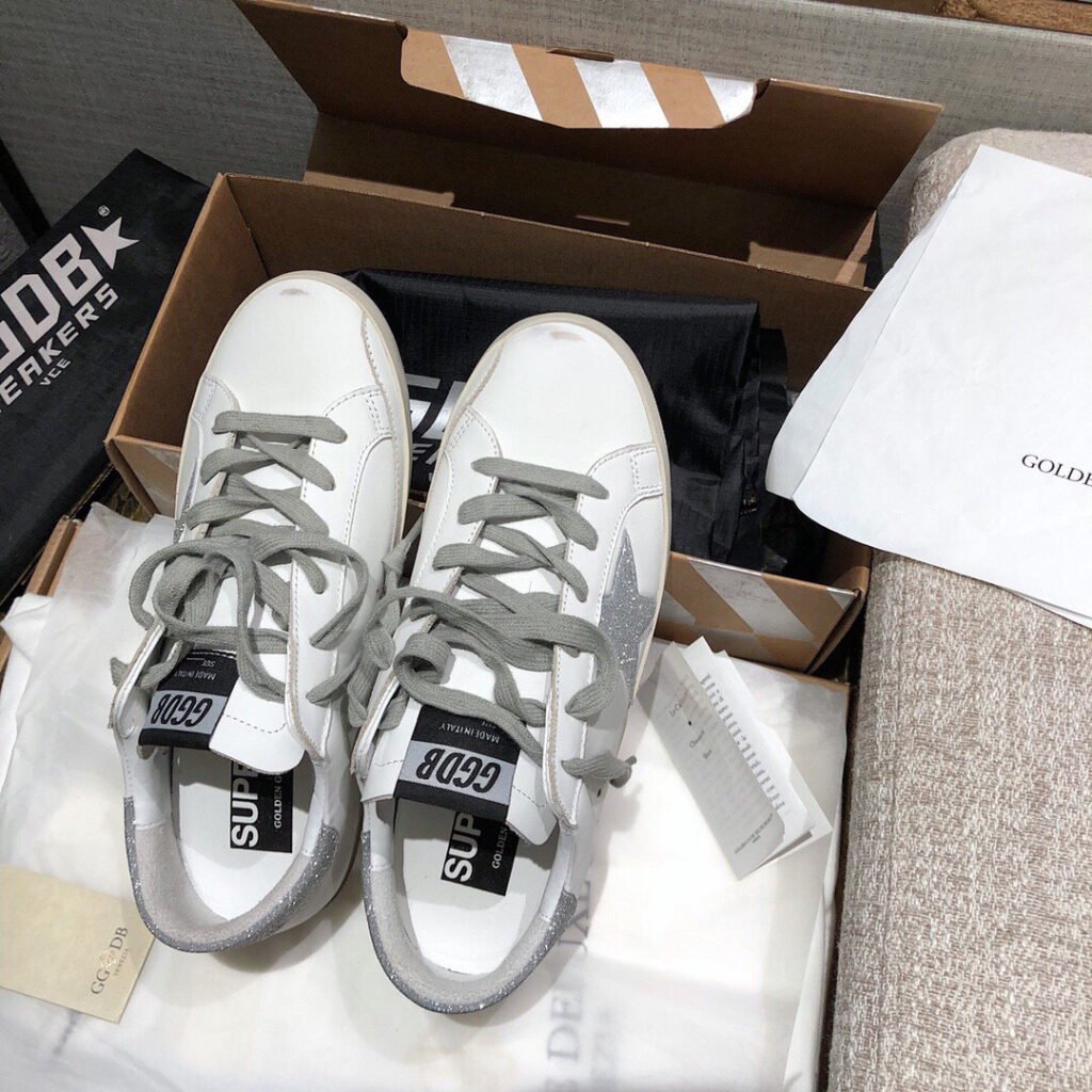 Golden Goose Unisex Distressed Sneakers detail image 2