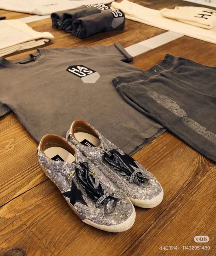 Golden Goose Unisex Distressed Sneakers detail image 2