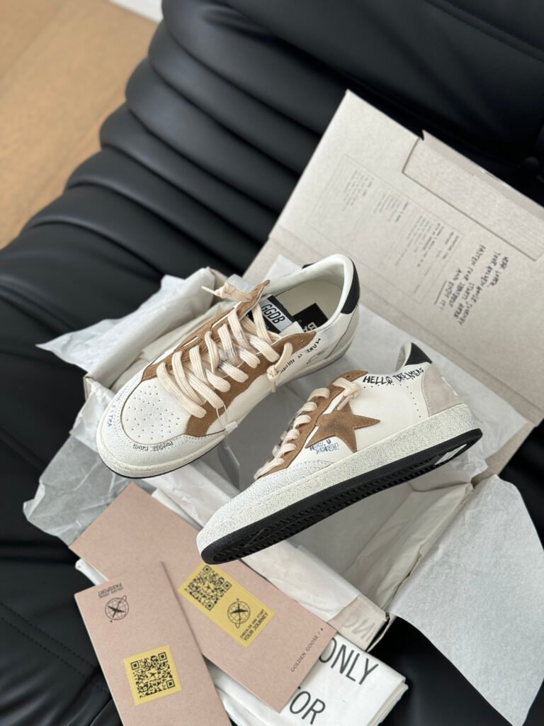 Golden Goose Unisex Distressed Sneakers detail 2
