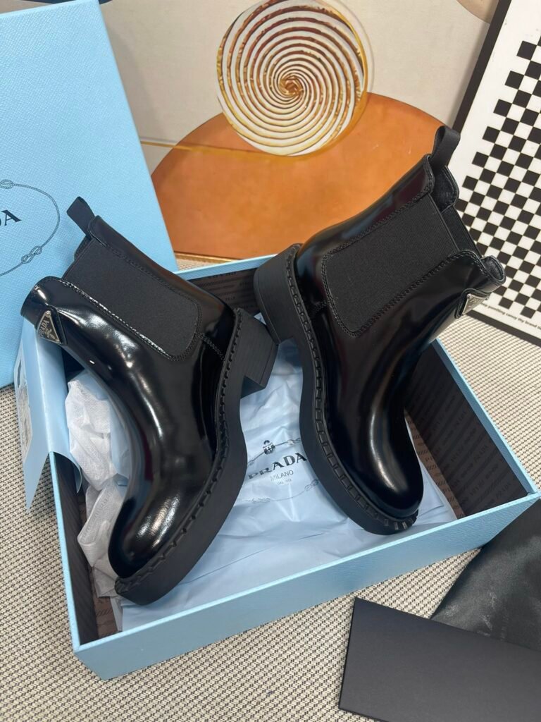 Prada Unisex Boots detail 2