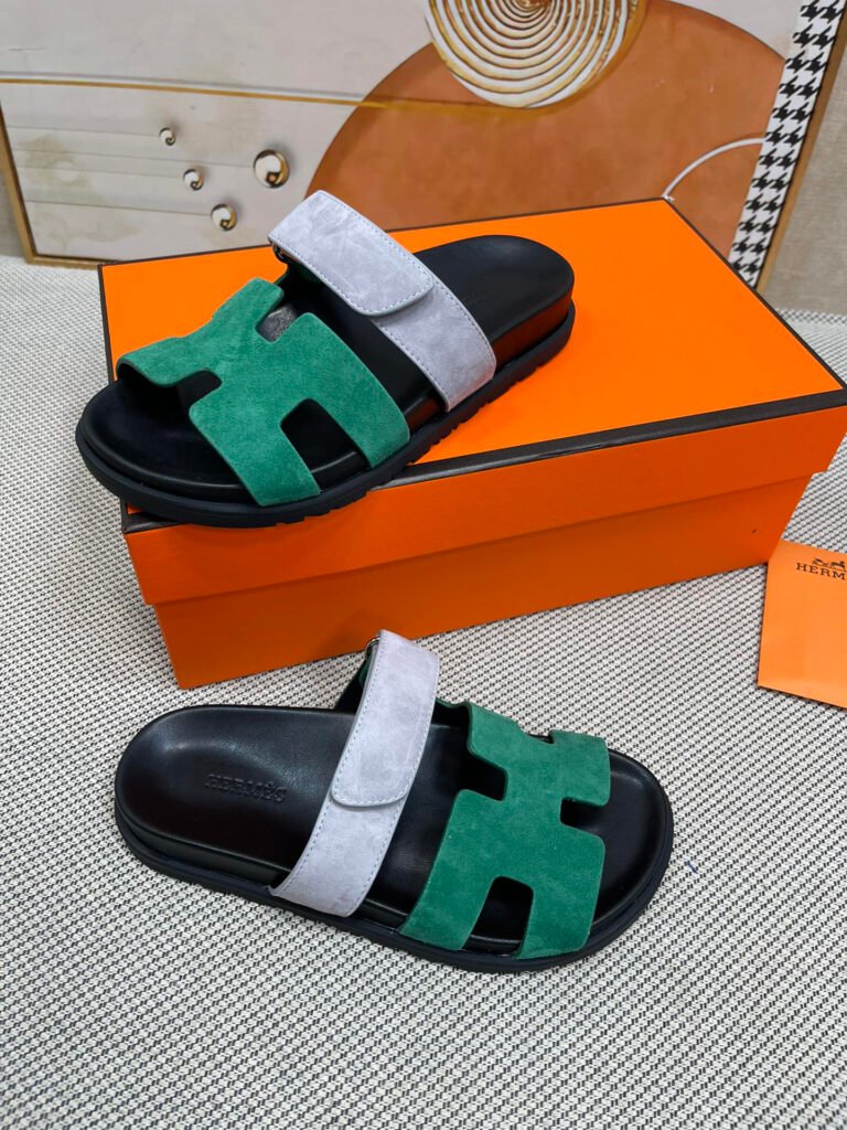 Hermès Unisex Slides detail 2