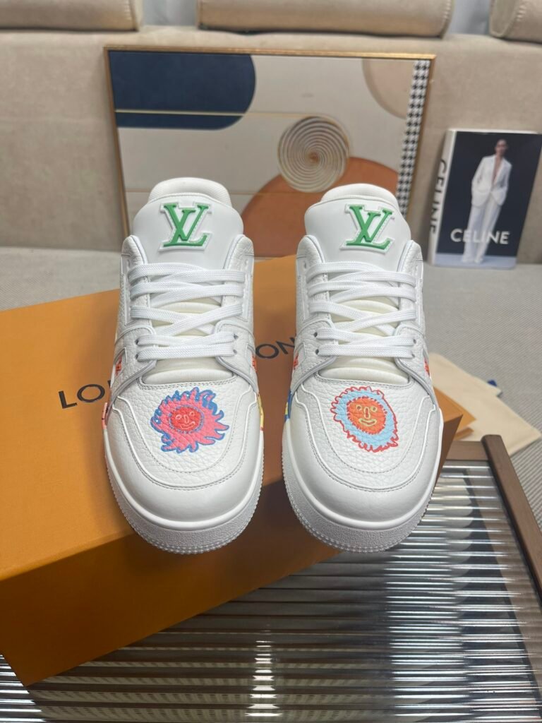 Louis Vuitton Unisex Basketball Sneakers detail 2