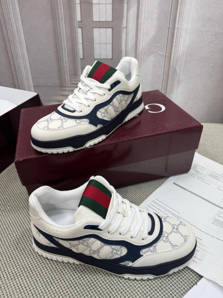 Gucci Unisex Distressed Sneakers detail 2