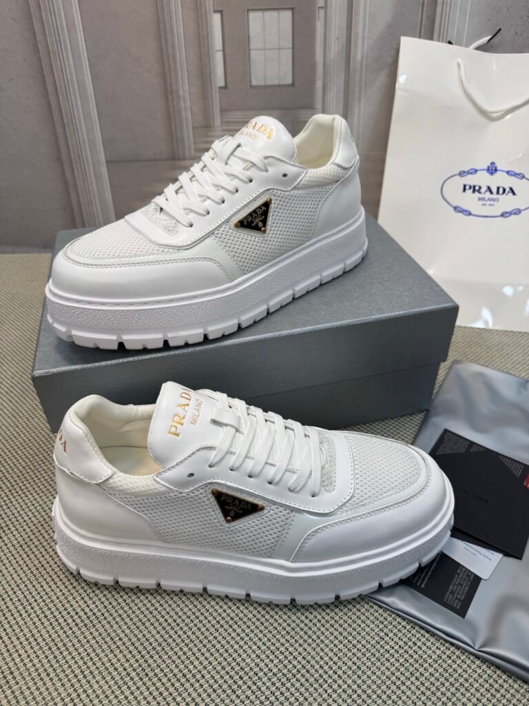 Prada Men's Leather Dress Shoes detail image 2