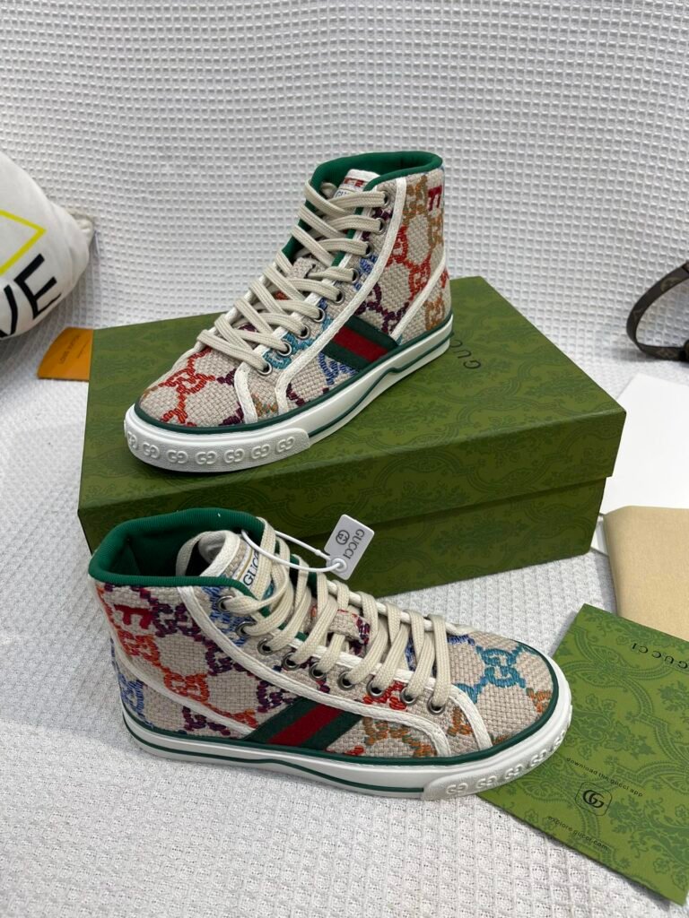 Gucci Unisex High-Top Sneakers detail 2