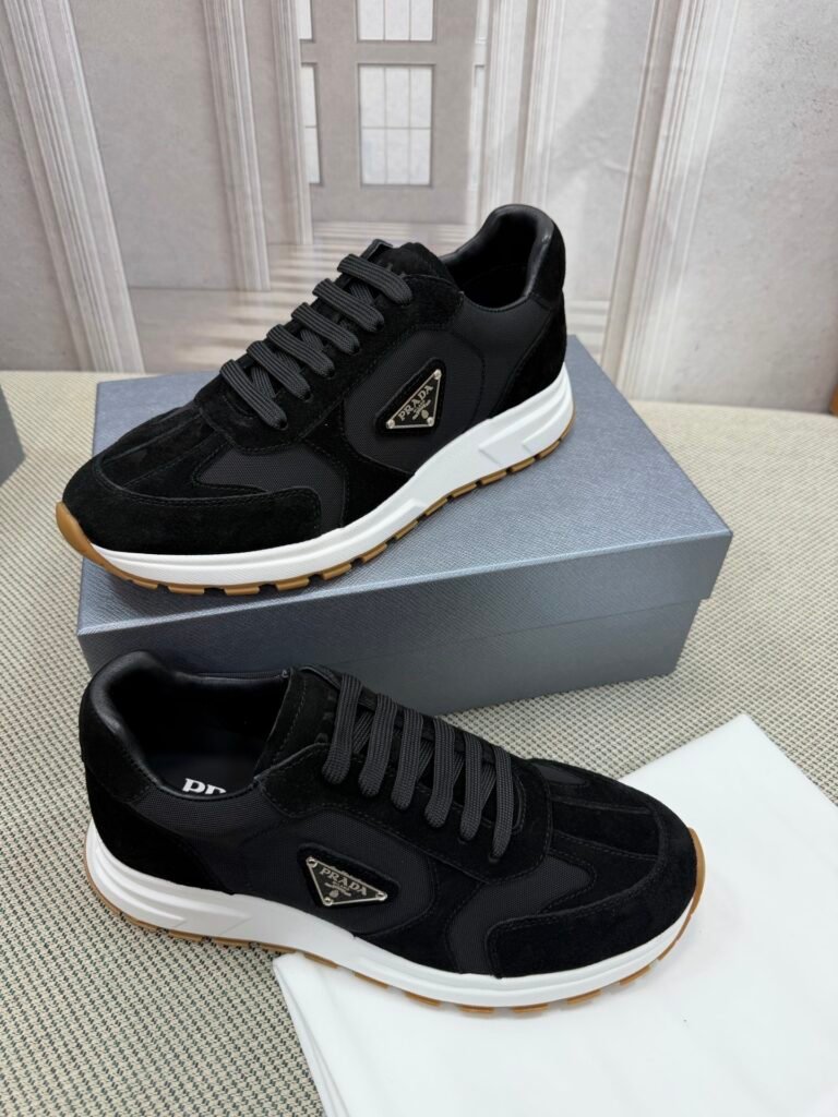 Prada Men's Athletic Sneakers detail image 2