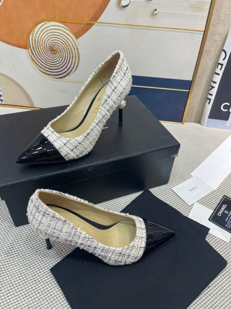 Chanel Women's Leather-Sole Shoes detail 2