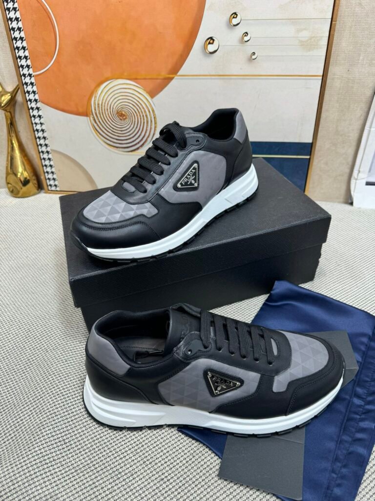 Prada Men's Athletic Sneakers detail image 2