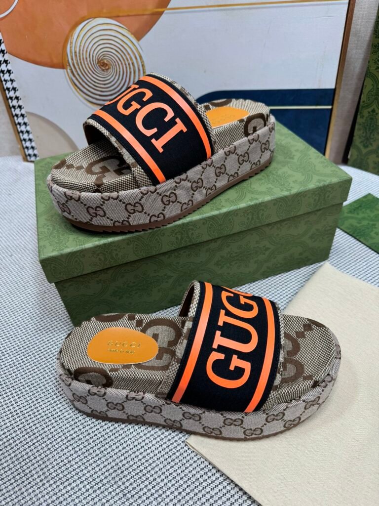 Gucci Unisex Platform Sneakers detail image 2