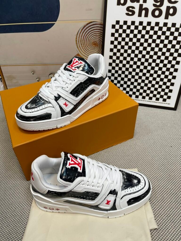 Louis Vuitton Unisex Basketball Sneakers detail 2