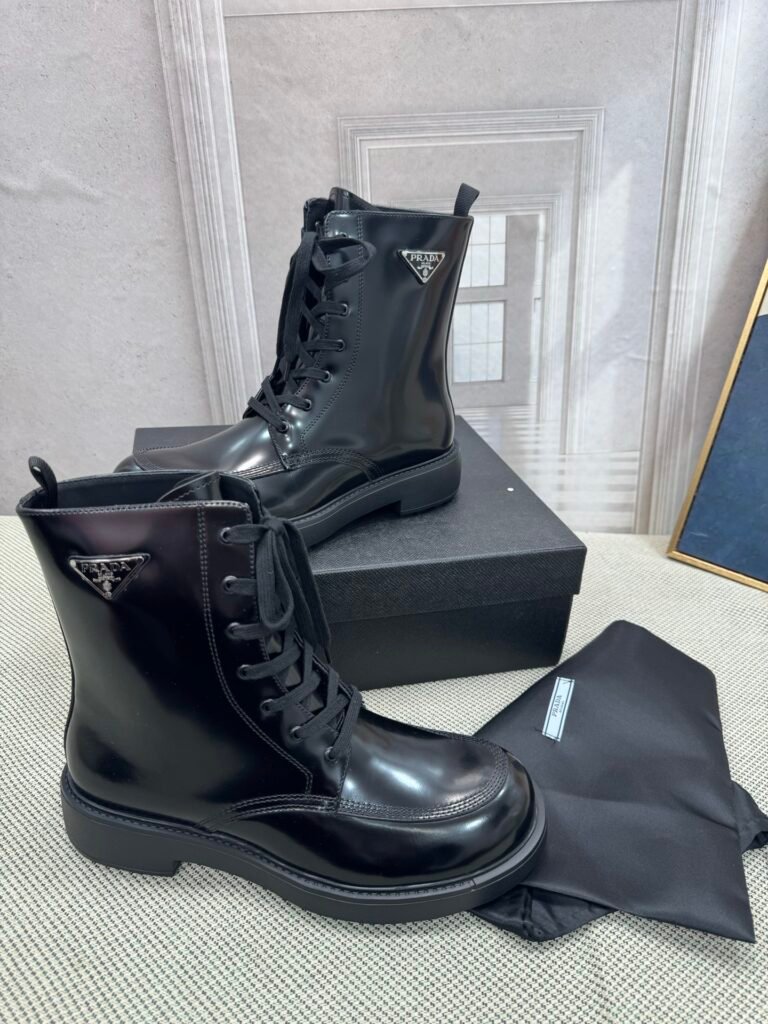 Prada Men's Ankle Boots detail image 2