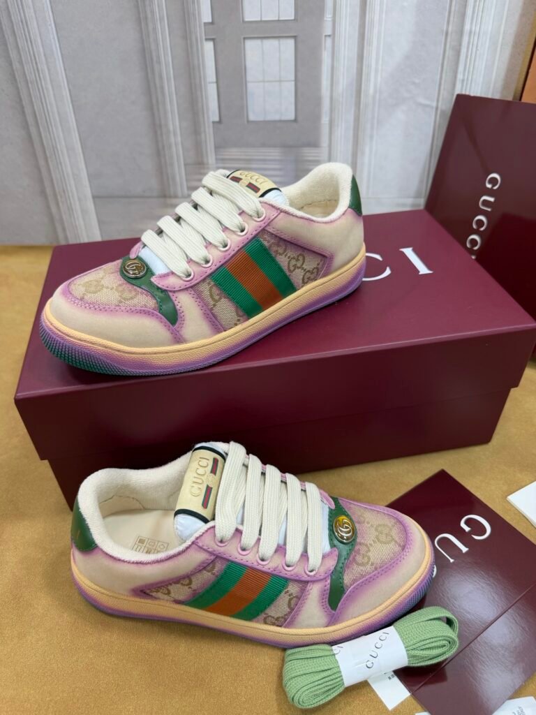 Gucci Women's Distressed Sneakers detail 2