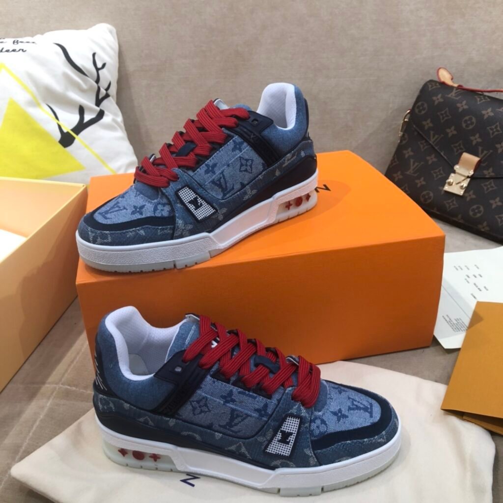 Louis Vuitton Unisex Basketball Sneakers detail 2