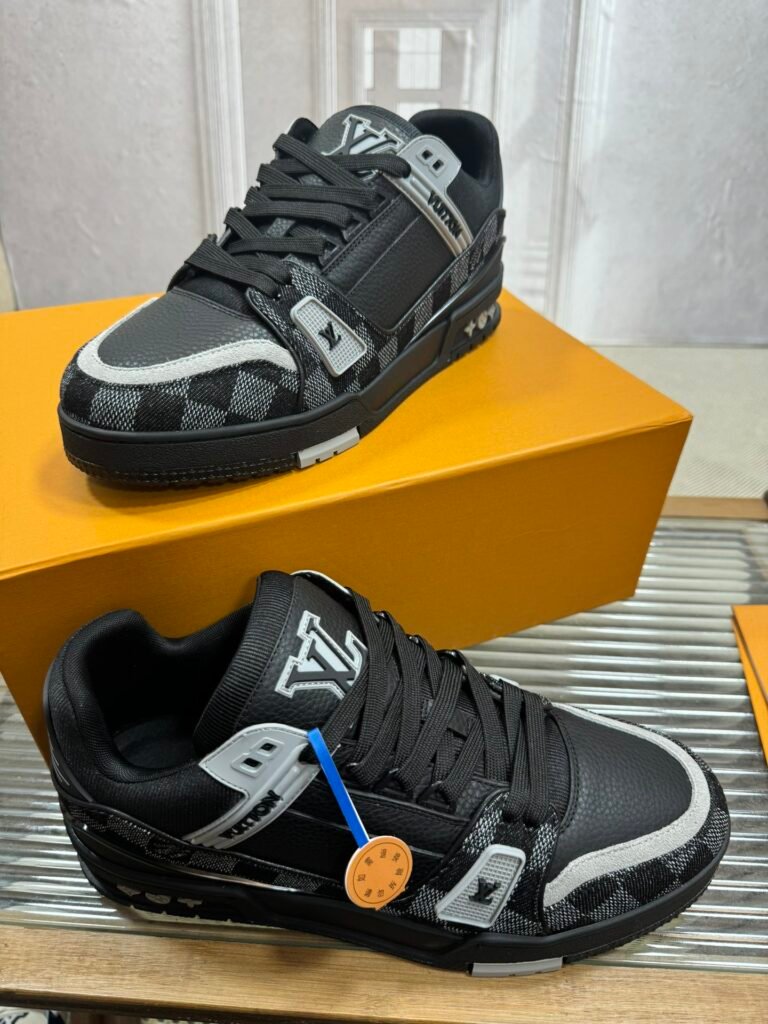 Louis Vuitton Unisex Basketball Sneakers detail 2
