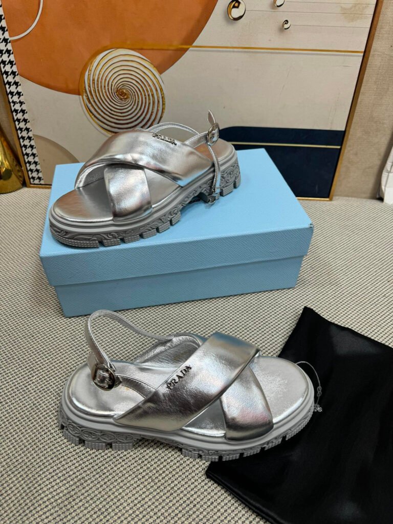 Prada Unisex Platform Sneakers detail 2