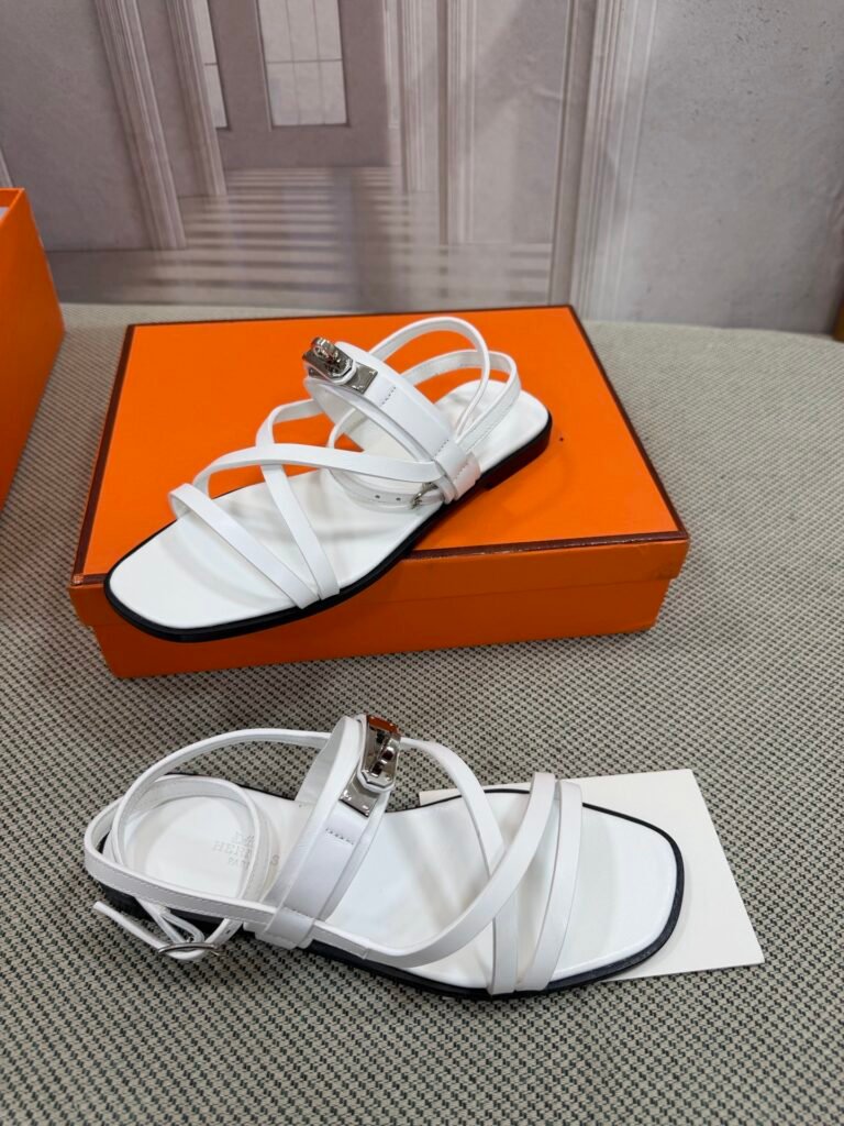 Hermès Unisex Slides detail 2