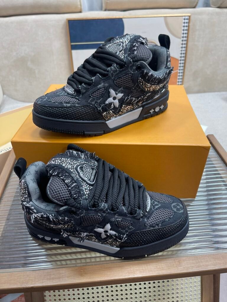 Louis Vuitton Unisex Basketball Sneakers detail 2
