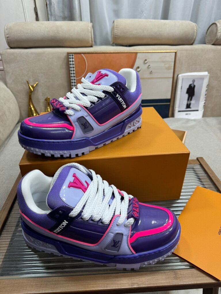 Louis Vuitton Unisex Basketball Sneakers detail 2