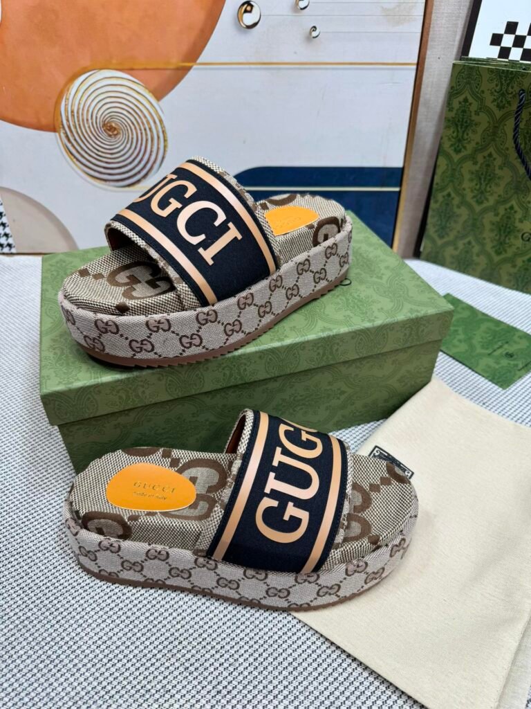 Gucci Unisex Platform Sneakers detail 2