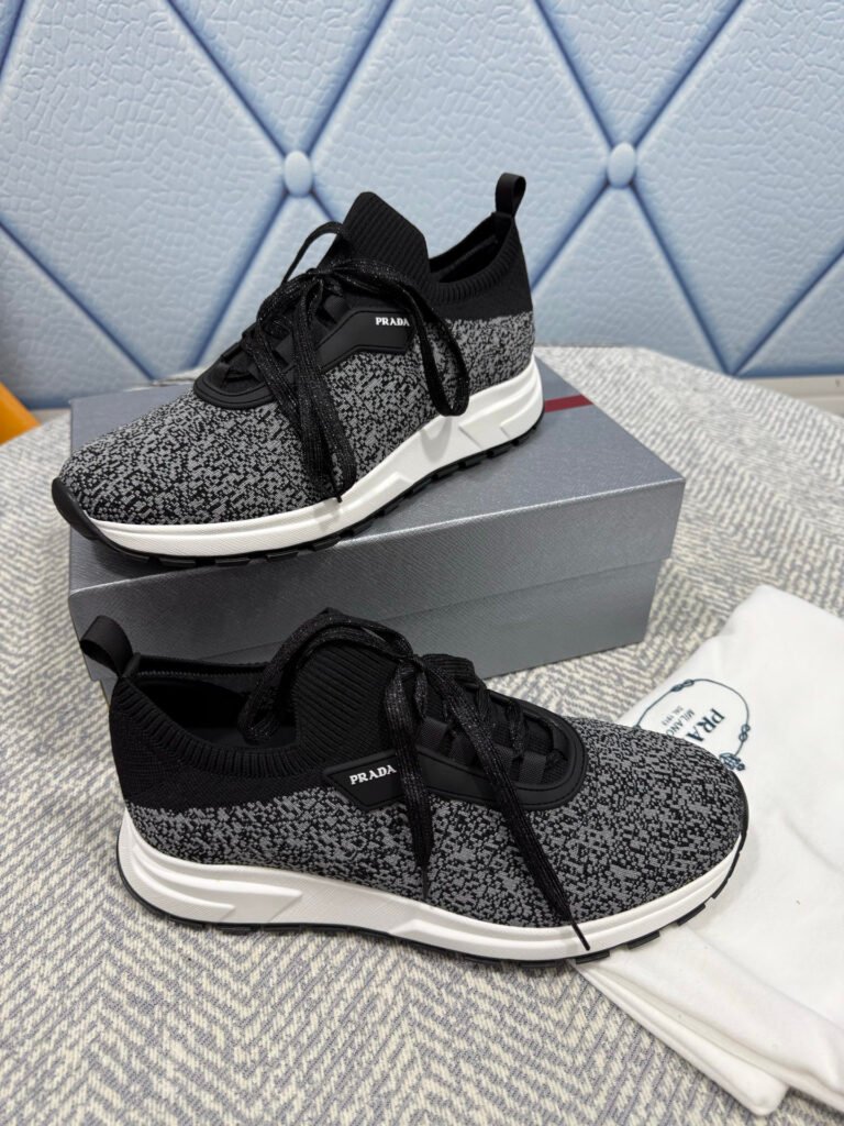 Prada Men's Athletic Sneakers detail image 2