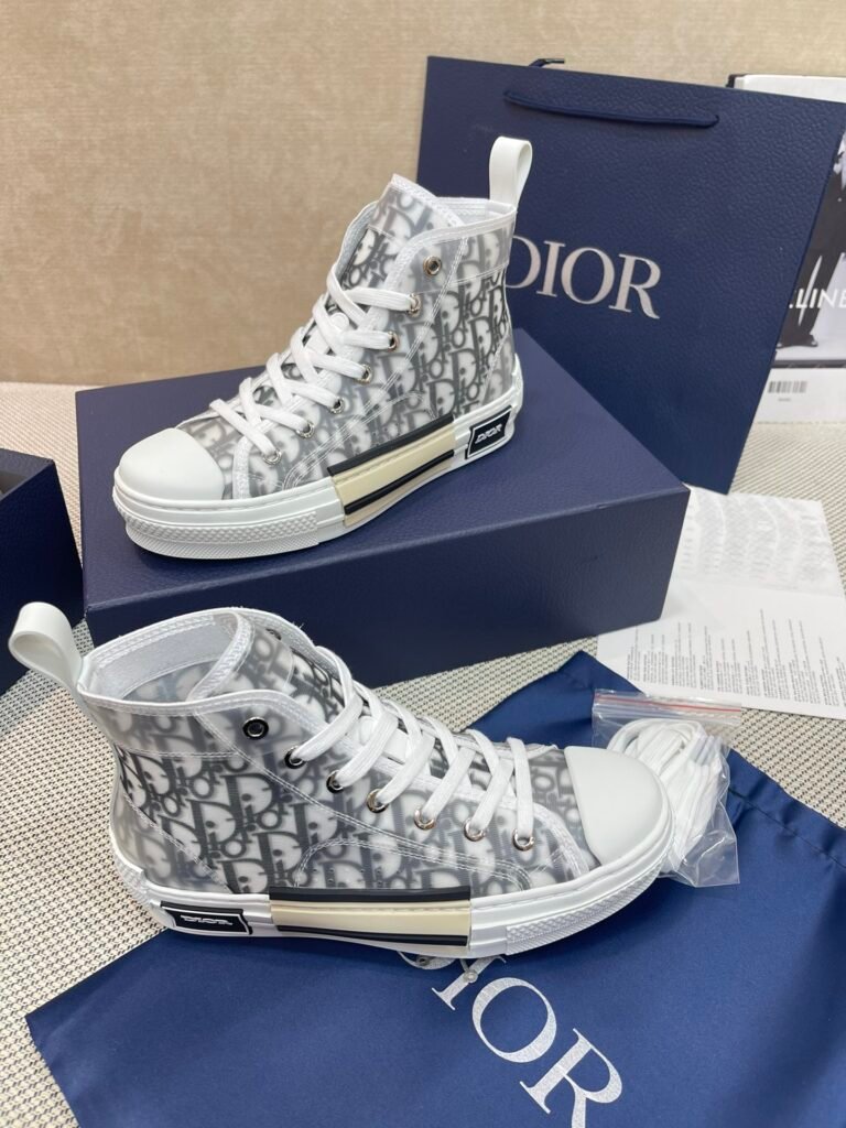 Dior Unisex High-Top Sneakers detail 2