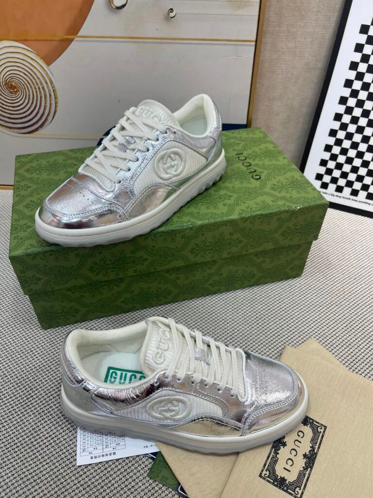Gucci Unisex Distressed Sneakers detail 2