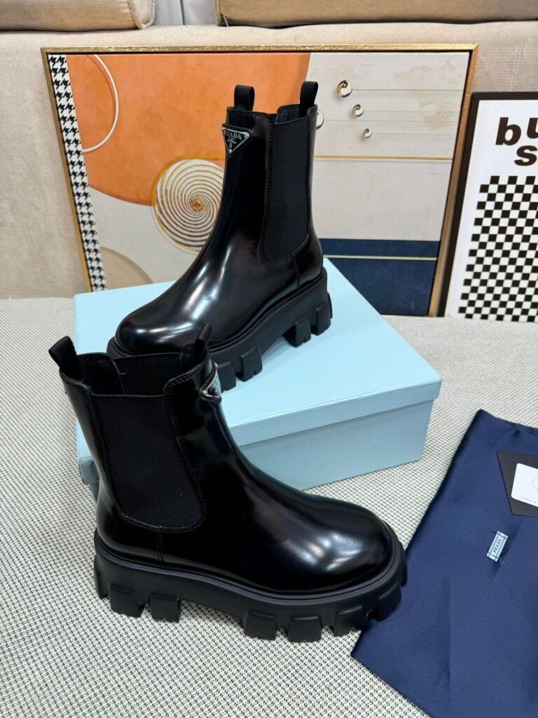 Prada Unisex Ankle Boots detail image 2